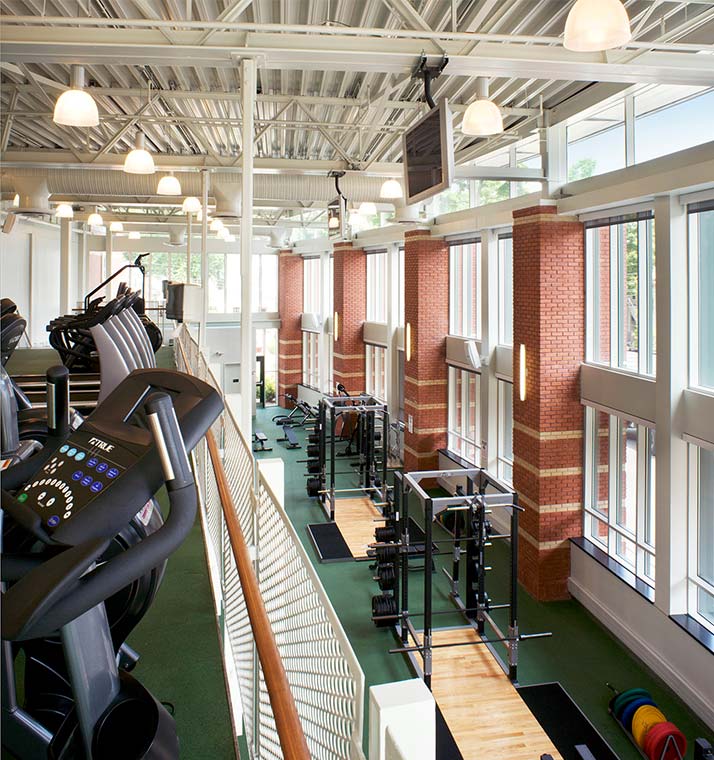Thayer Academy Student Fitness Center - Campus Architecture