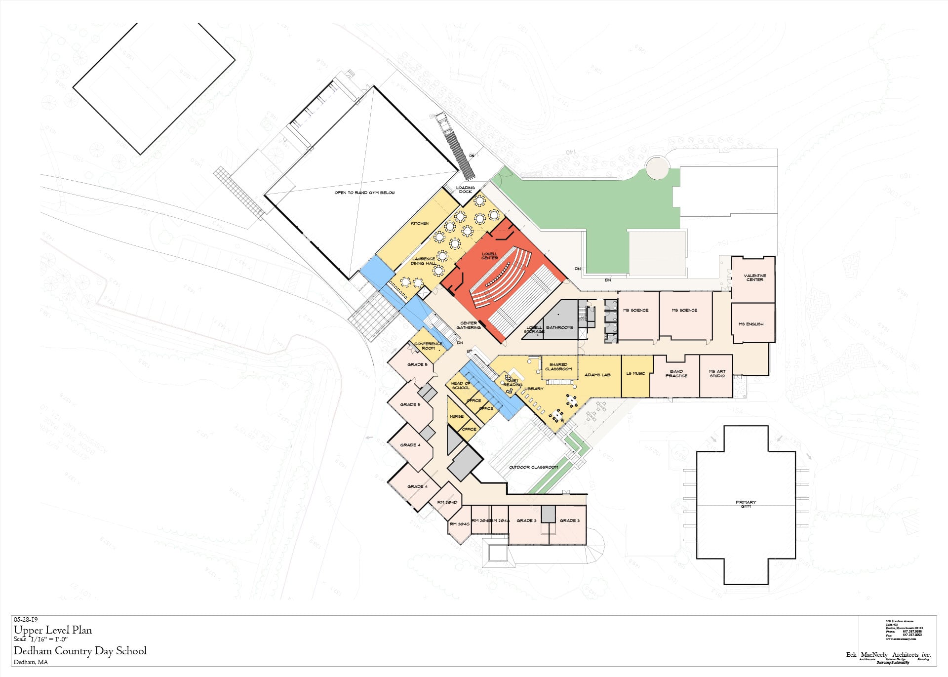 Dedham Country Day School architecture master plan