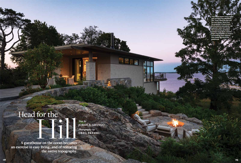 New England Home Magazine features home designed by Eck MacNeely architects